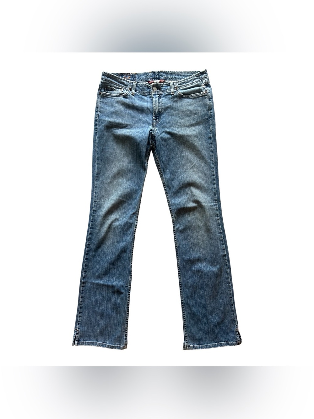 Vtg 90s Y2K LUCKY BRAND Dreamy Wonder Jeans Sz 10 30 Mid Rise Boot Cut Denim USA